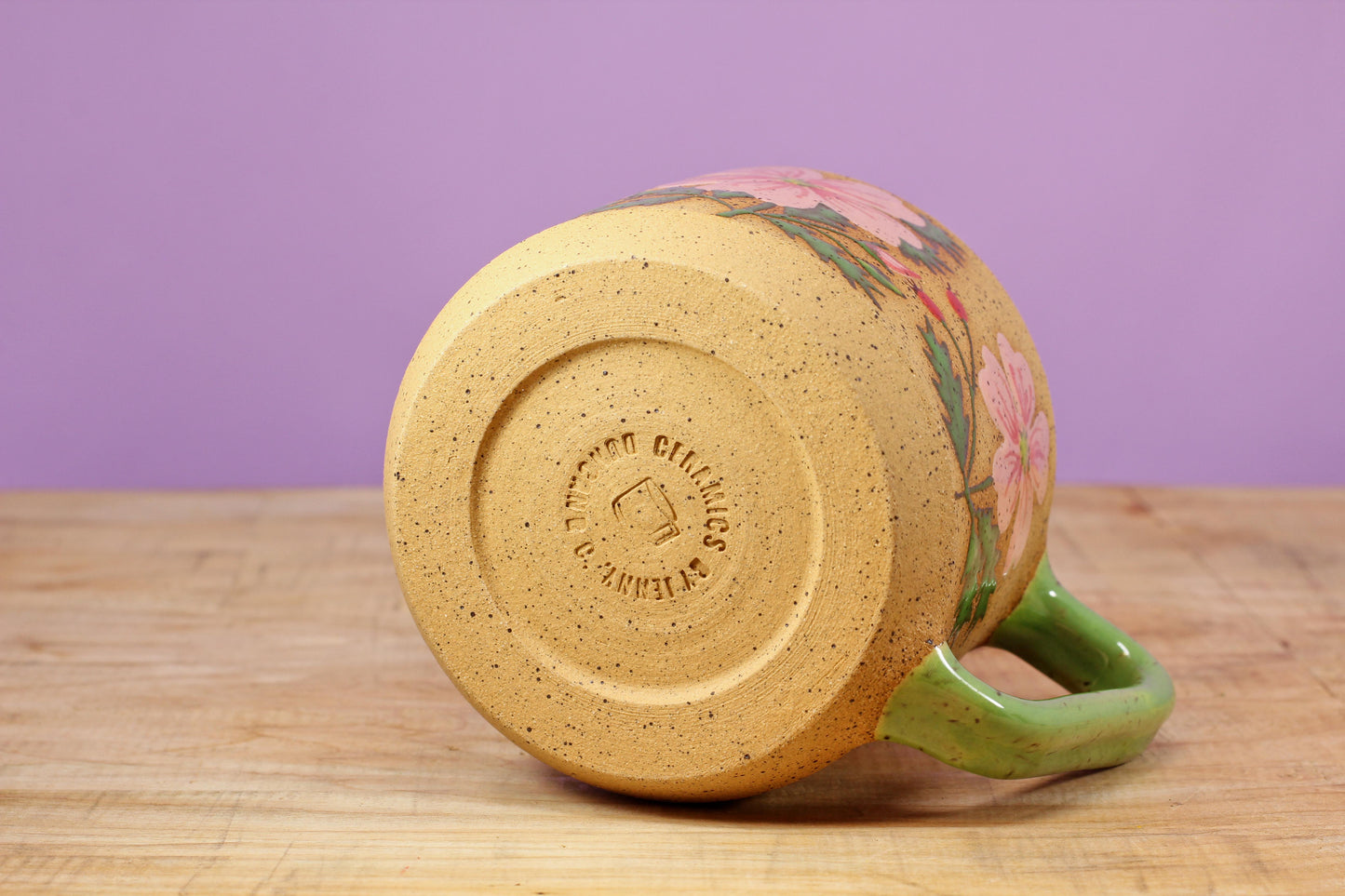 Wild Rose Mug #2- (12.5 oz.)