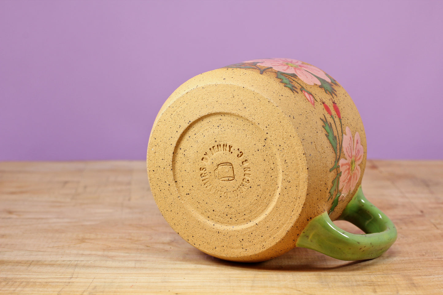 Wild Rose Mug #5- (10.5 oz.)