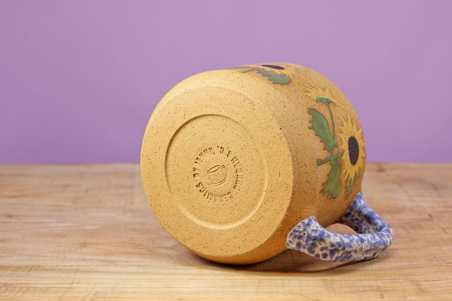 Wildflower Sunflower Mug #14- (10.5 oz.)