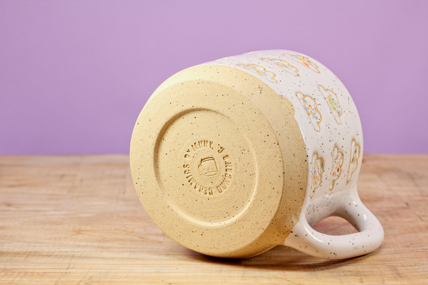 Candy Crush Cloud Mug-Pink #115- (13 oz.)