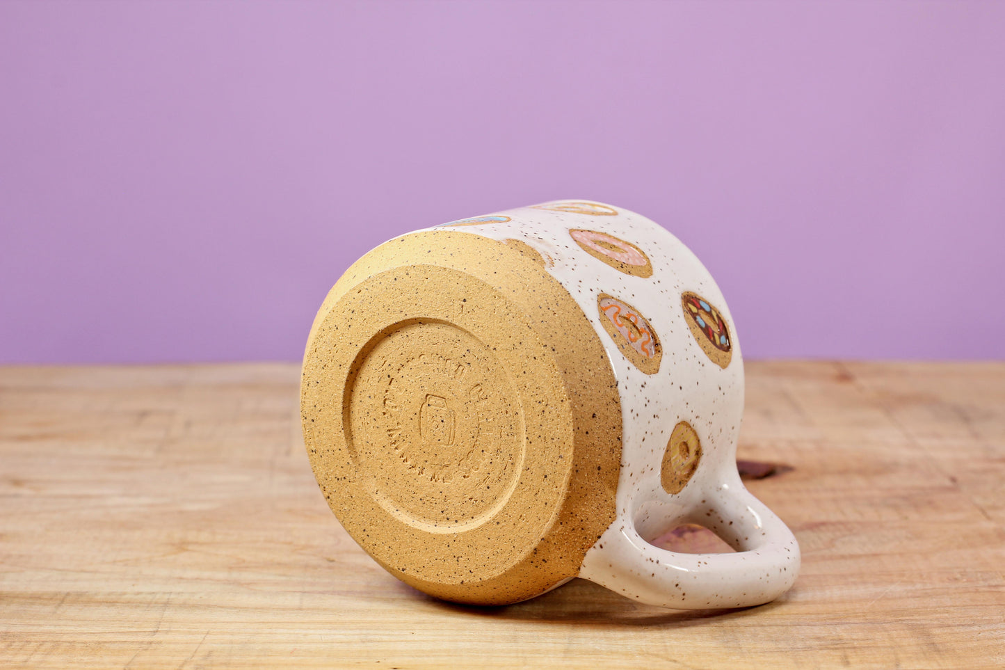 Donut MINI Mug Speckled #180- (6 oz.)