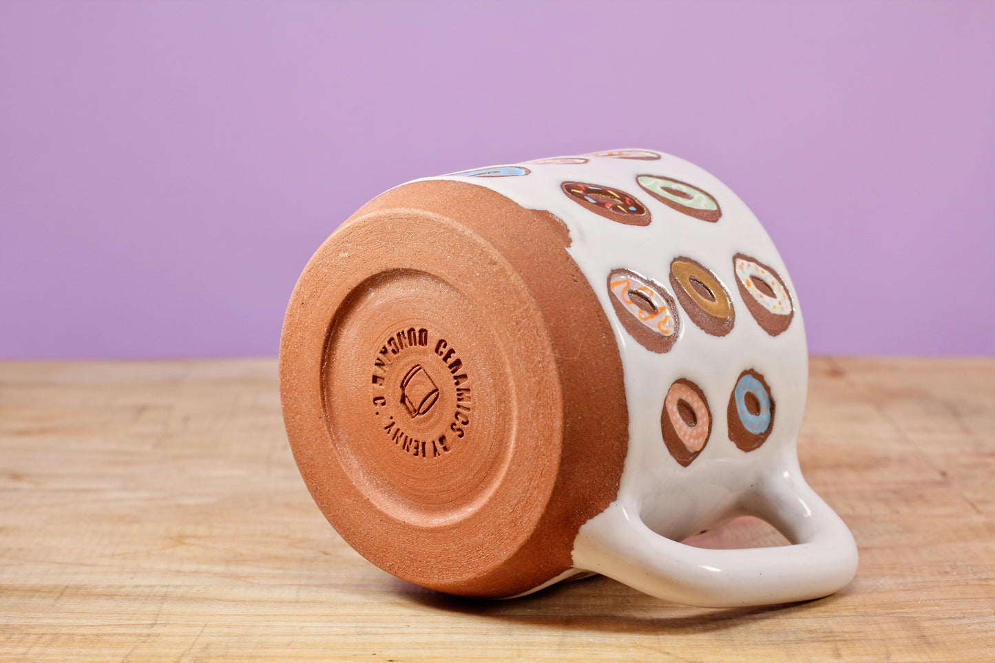 Donut Mug Chocolate #181- (10 oz.)