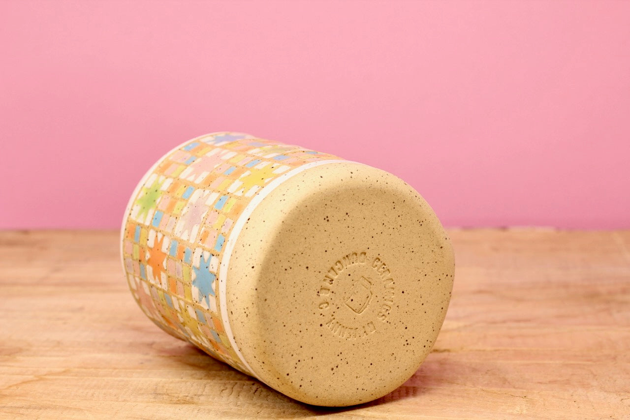 Starry Noon Tumbler #11- (8.5 oz.)