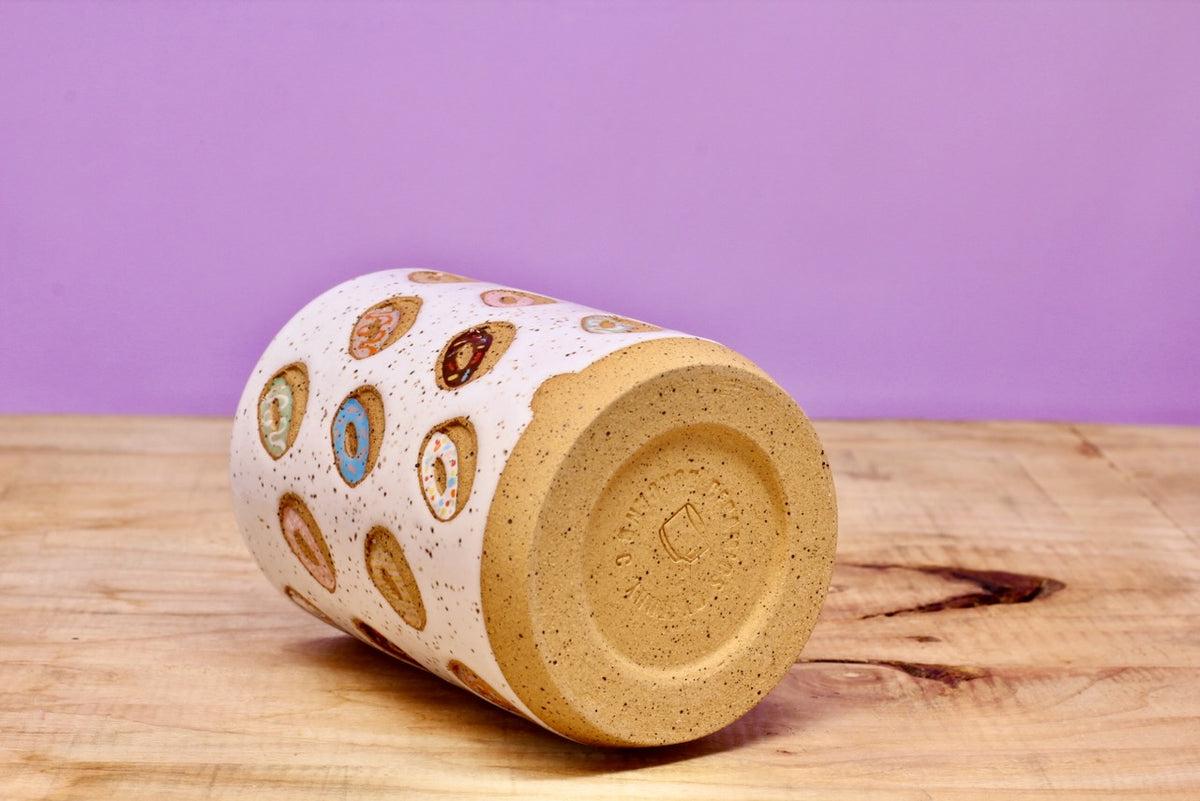 Donut Tumbler Speckled #103- (8 oz.)