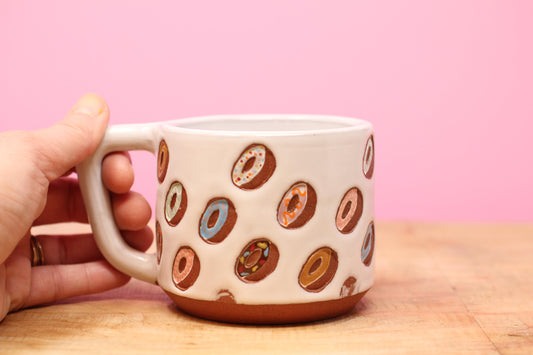 Donut Mug Chocolate #59- (11 oz.)