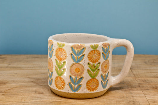 Flower Chain Mug #76 (13 oz.)