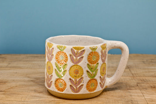 Flower Chain Mug #78 (12 oz.)