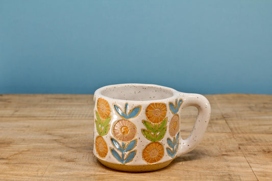 Flower Chain MINI Mug #86 (5.5 oz.)