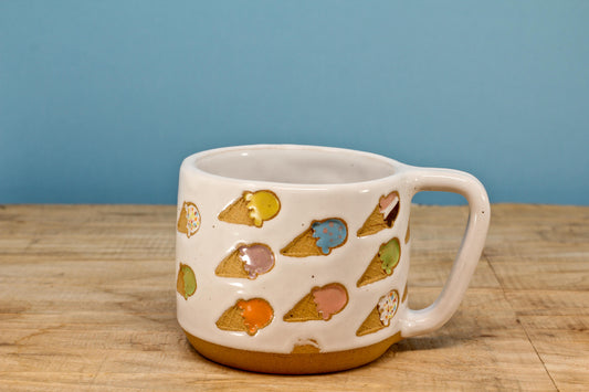 Ice Cream Cone Mug #158- (12 oz.)