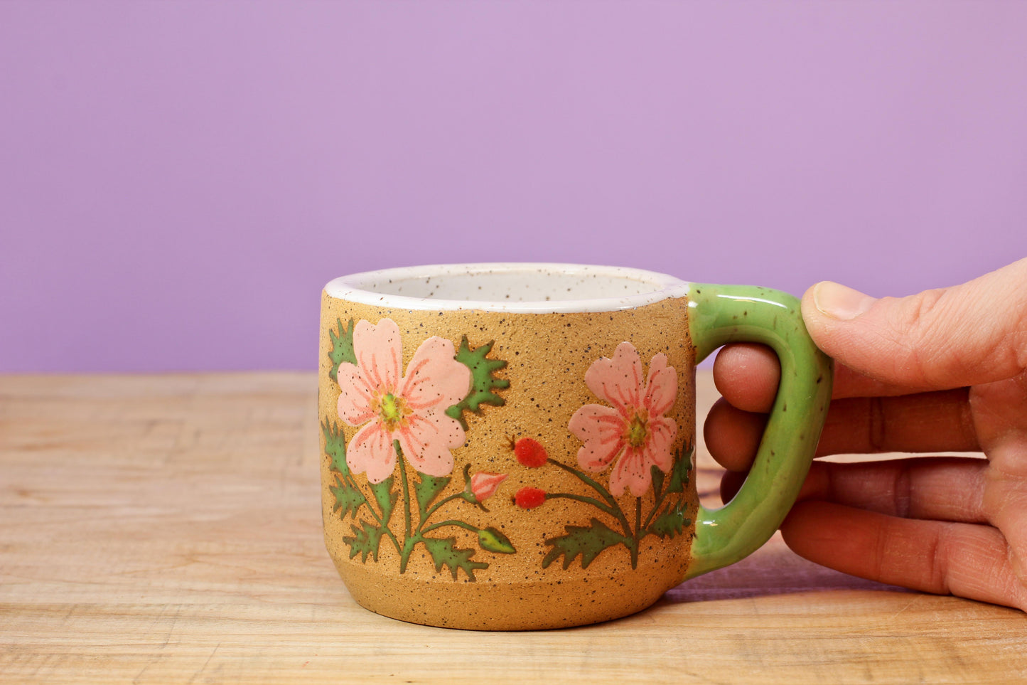 Wild Rose MINI Mug #9- (6 oz.)