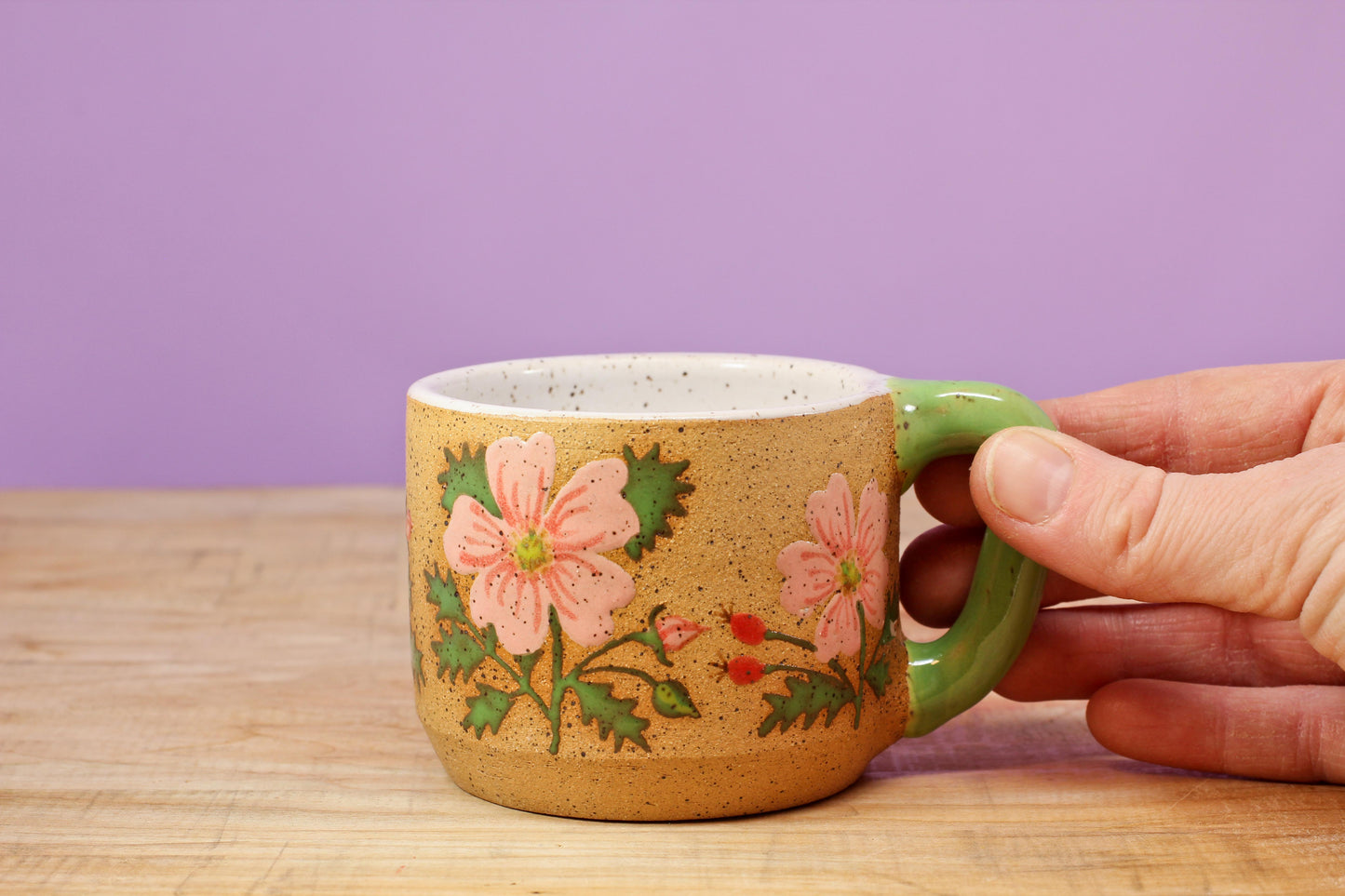 Wild Rose MINI Mug #10- (6 oz.)