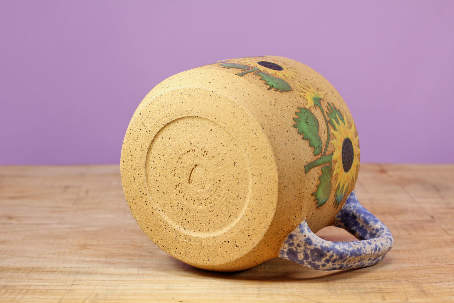 Wildflower Sunflower Mug #13- (12.5 oz.)