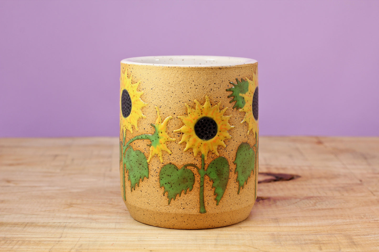 Wildflower Sunflower Tumbler #16- (9.5 oz.)
