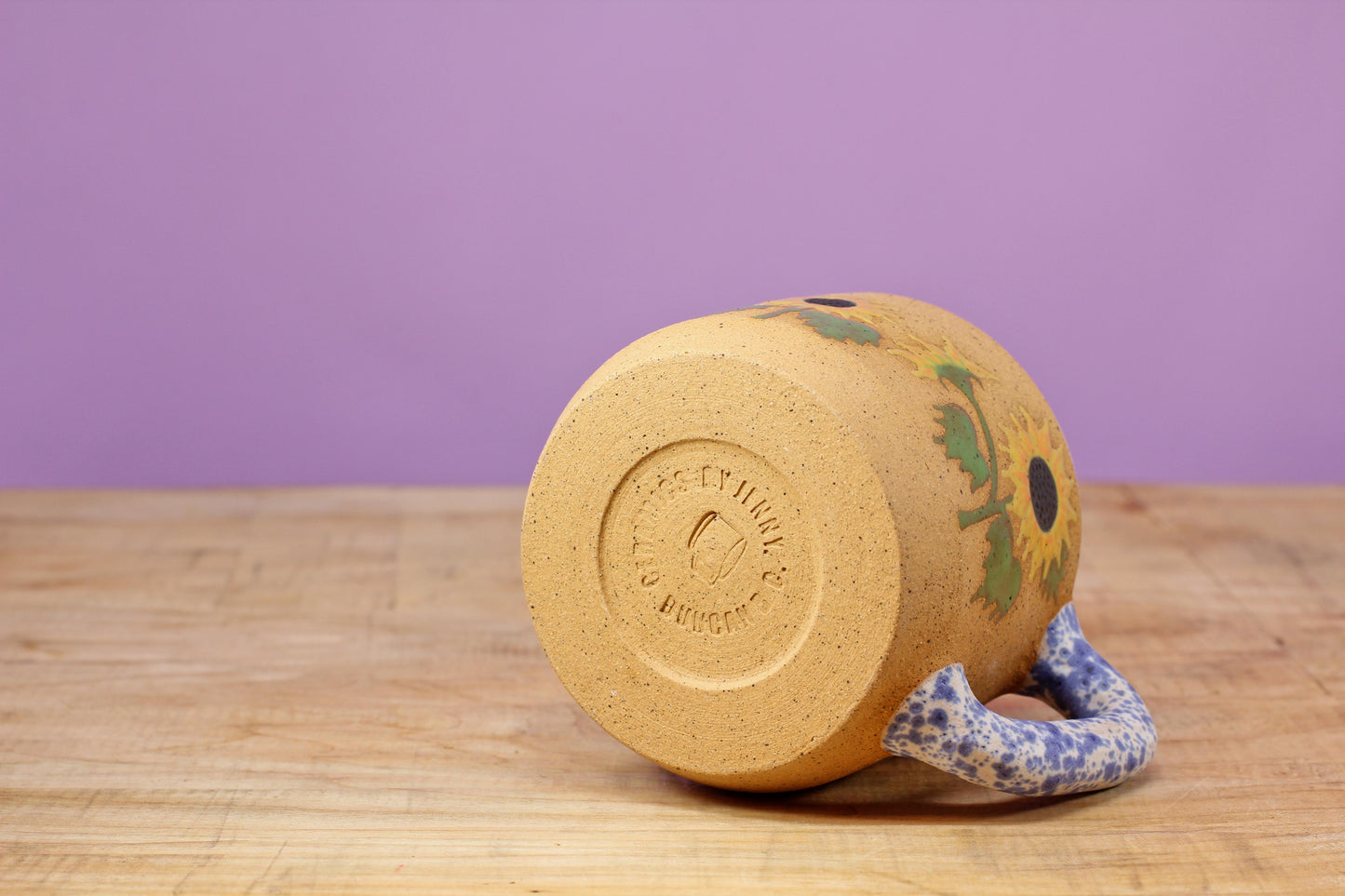 Wildflower Sunflower MINI Mug #17- (5.5 oz.)