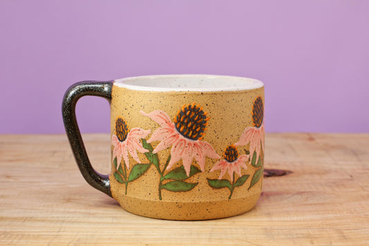 Wildflower Echinacea Mug #26- (11 oz.)