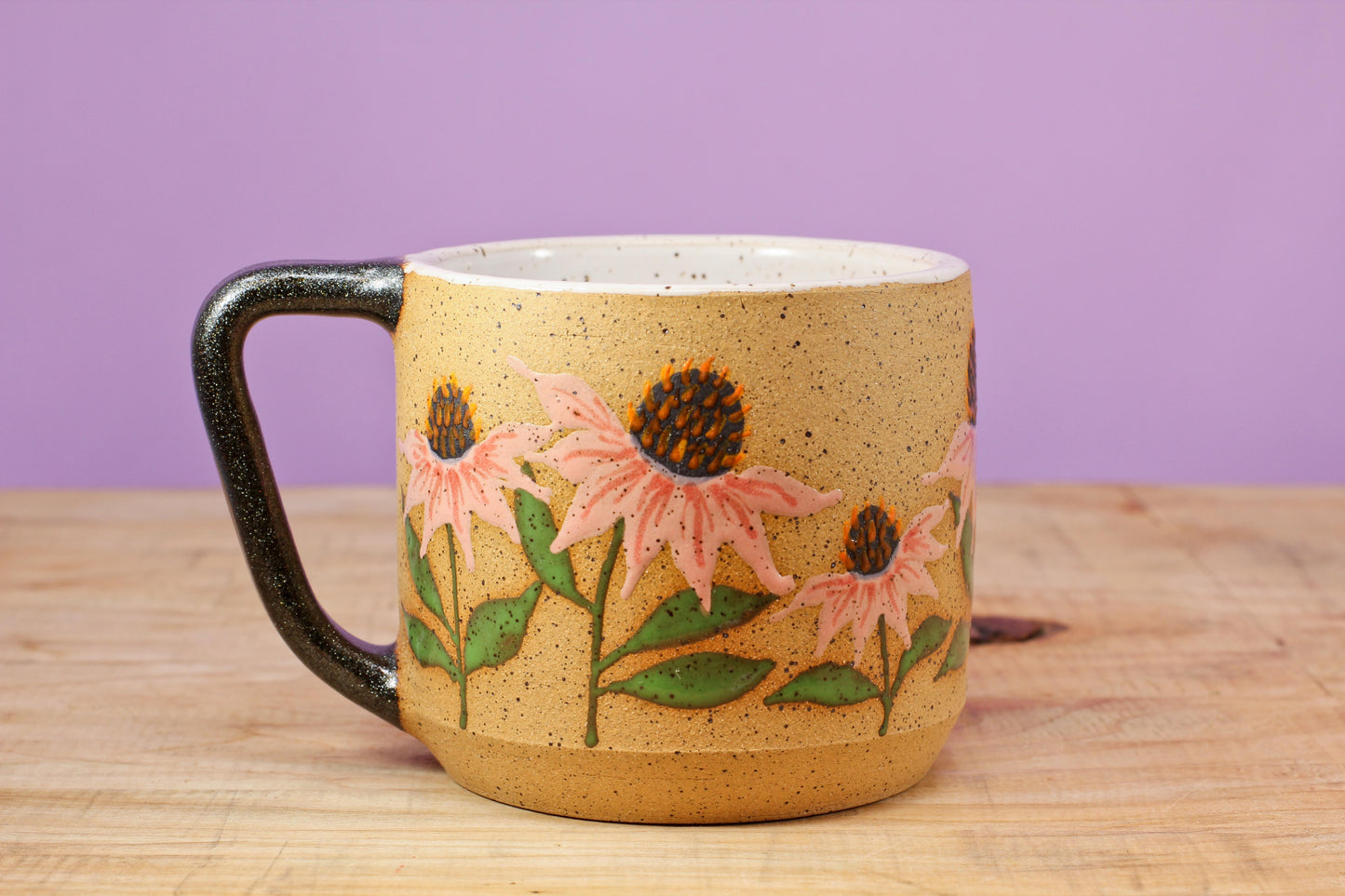 Wildflower Echinacea Mug #28- (12 oz.)