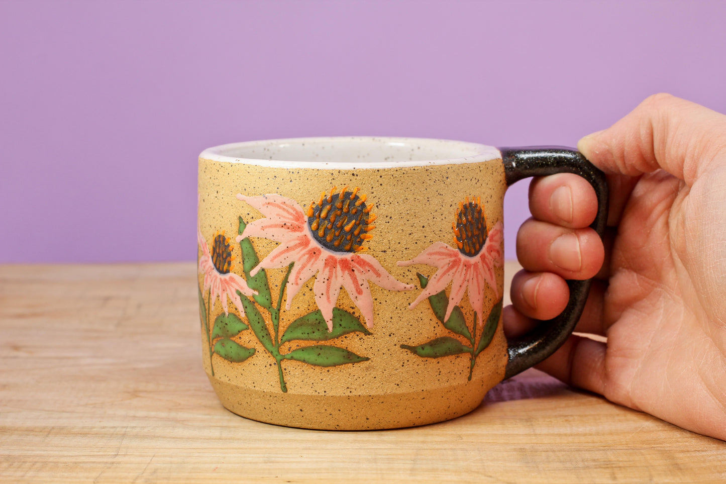 Wildflower Echinacea Mug #29- (12 oz.)