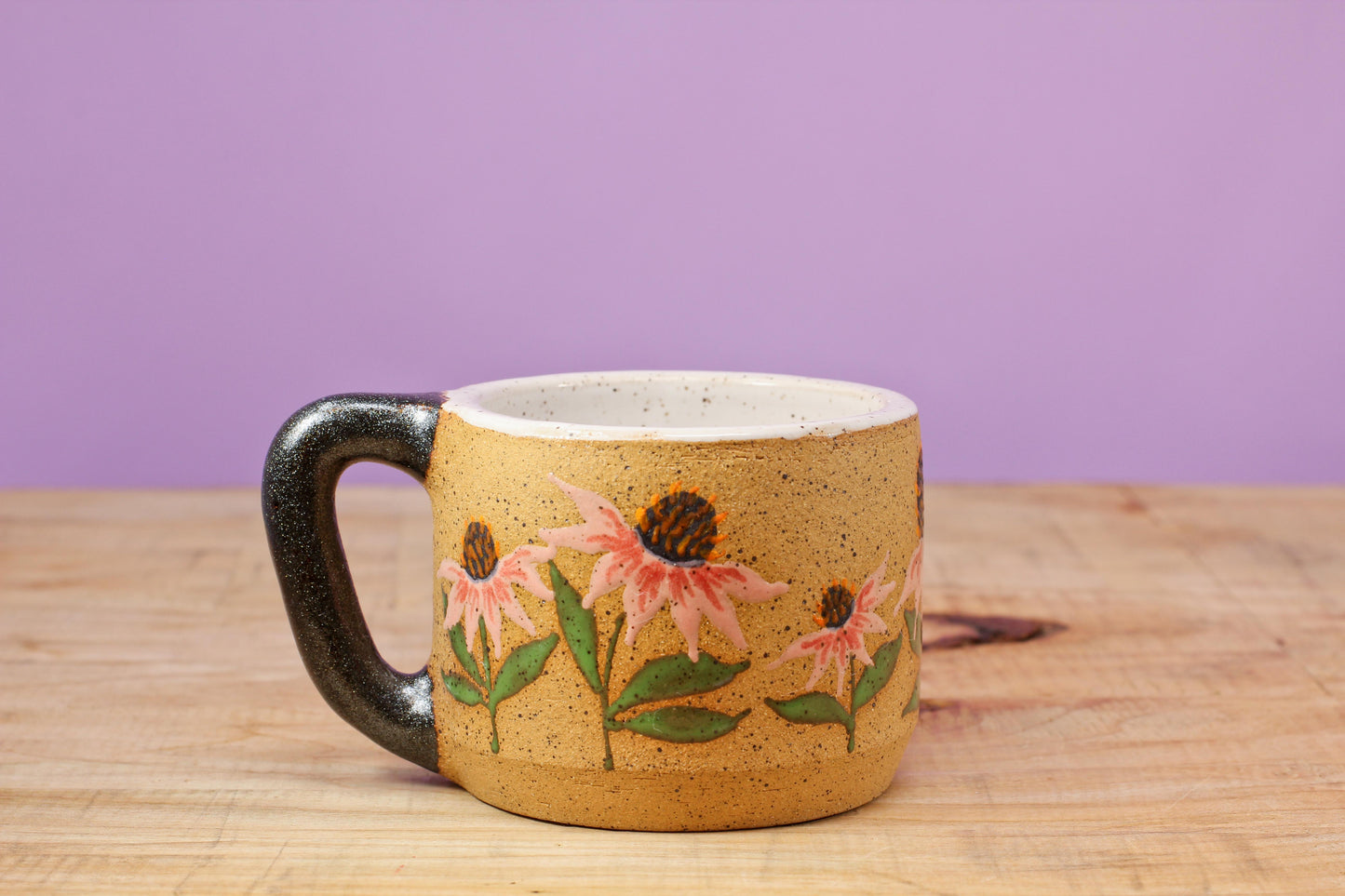 Wildflower Echinacea MINI Mug #32- (5.5 oz.)
