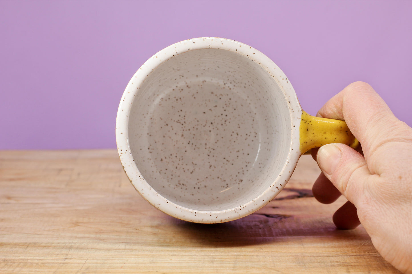 Wildflower Strawberry Mug -Yellow #35- (12 oz.)