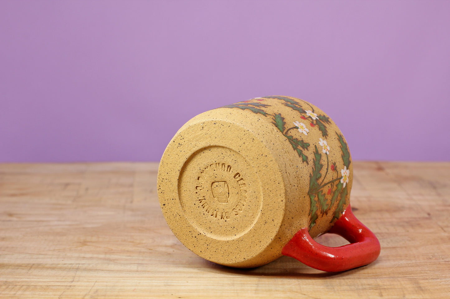 Wildflower Strawberry MINI Mug -Red #39- (6 oz.)