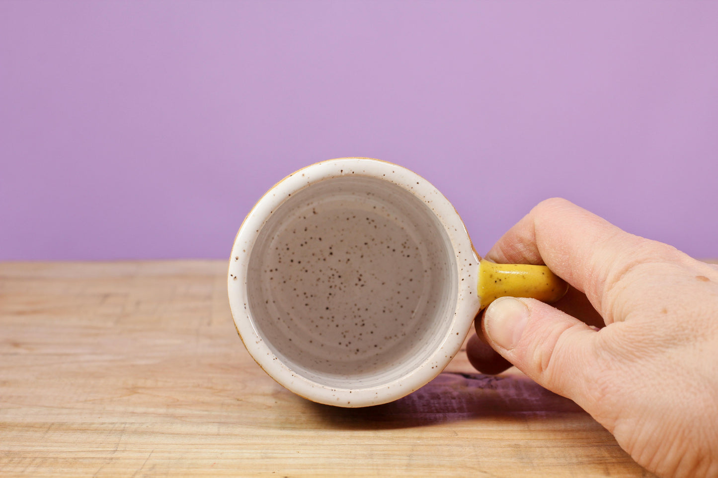 Wildflower Strawberry MINI Mug -Yellow #40-(5.5 oz.)