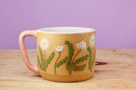 Wildflower Daisy Mug #47- (11.5 oz.)