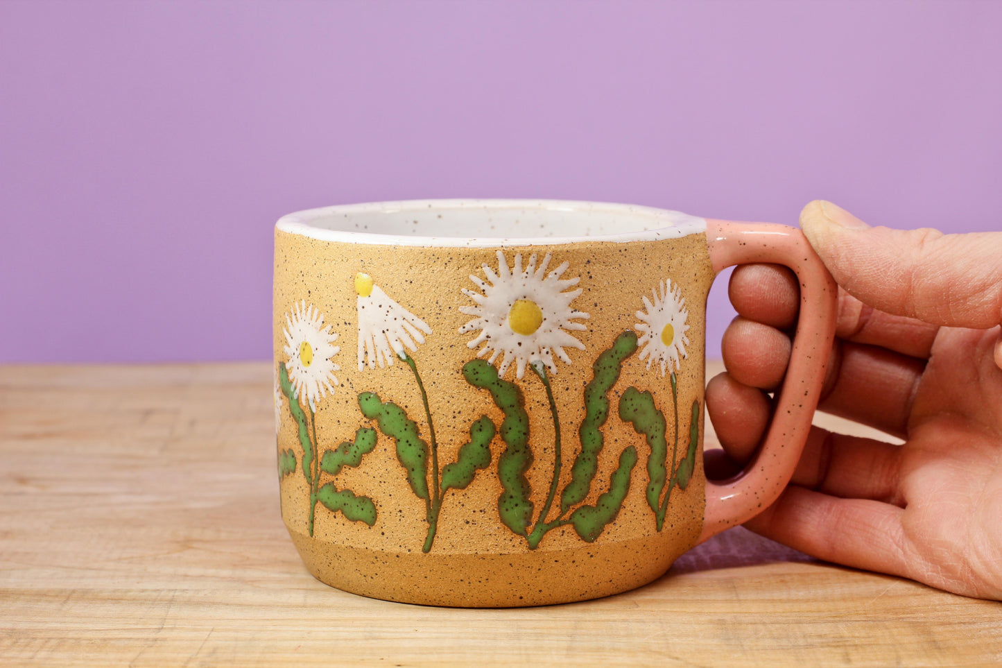 Wildflower Daisy Mug #47- (11.5 oz.)