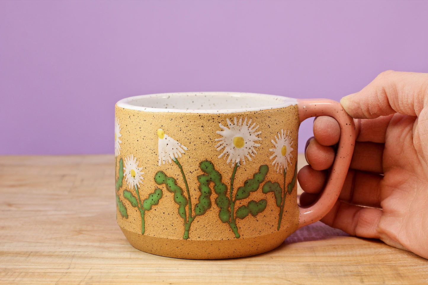 Wildflower Daisy Mug #48- (10.5 oz.)
