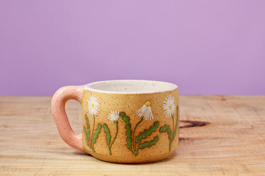 Wildflower Daisy MINI Mug #49- (5 oz.)