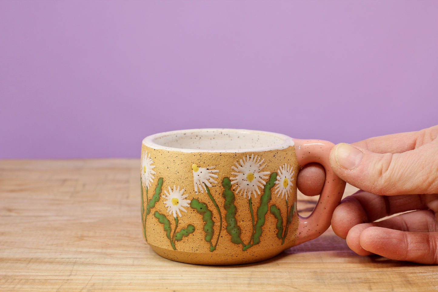 Wildflower Daisy MINI Mug #49- (5 oz.)