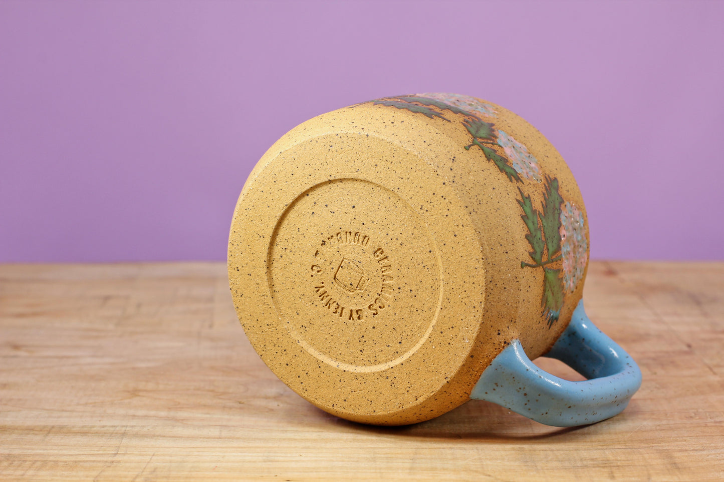 Wildflower Hydrangea Mug #50- (11 oz.)