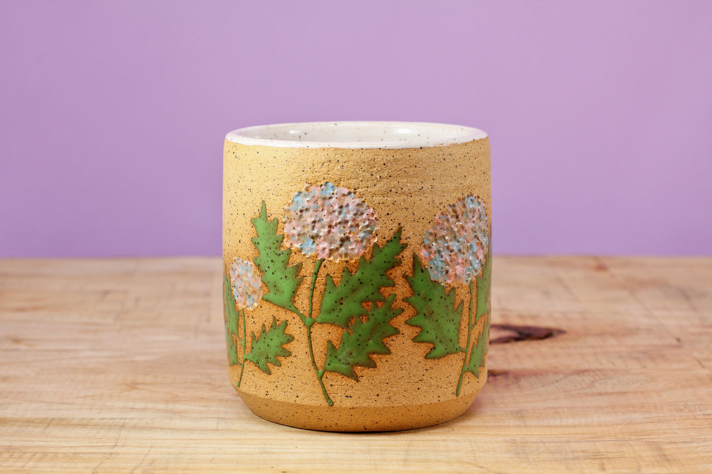 Wildflower Hydrangea Tumbler #51- (9.5 oz.)