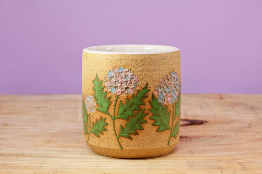 Wildflower Hydrangea Tumbler #51- (9.5 oz.)