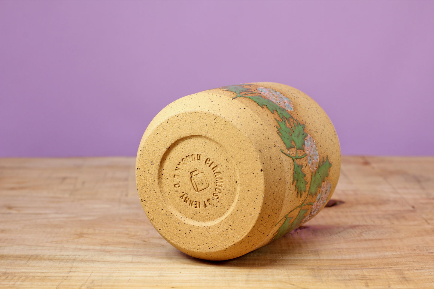 Wildflower Hydrangea Tumbler #51- (9.5 oz.)