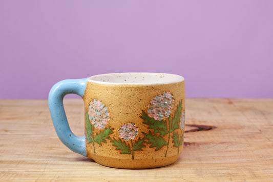 Wildflower Hydrangea MINI Mug #52- (6 oz.)