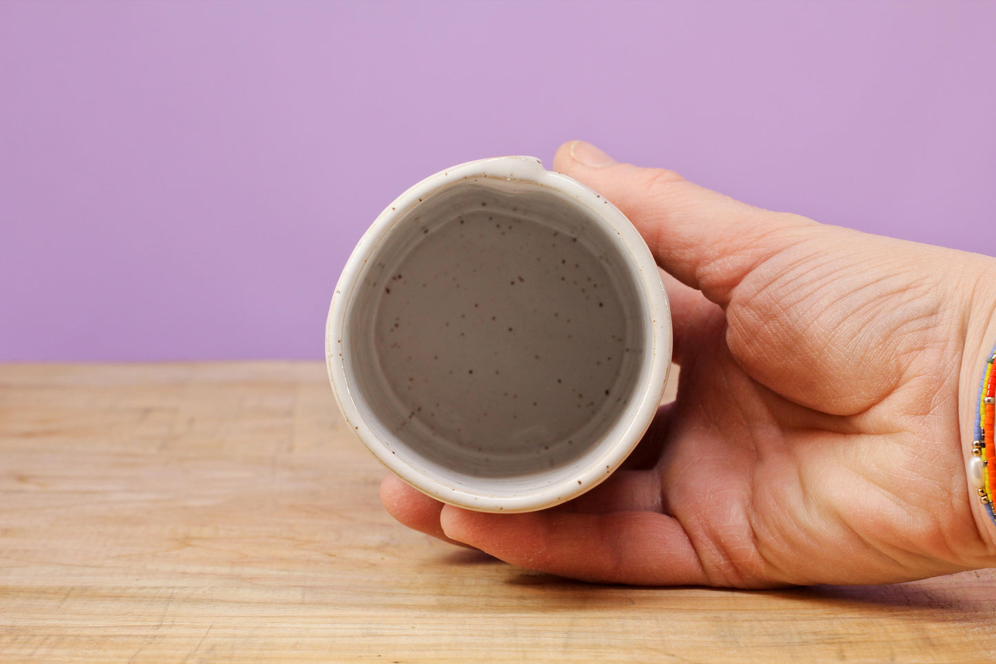 Flower Block Tumbler #73- (8.5 oz.)