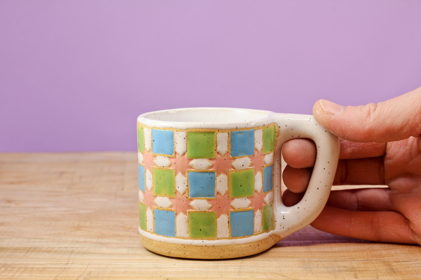 Sawtooth lil Star MINI Mug #96- (5.5 oz.)