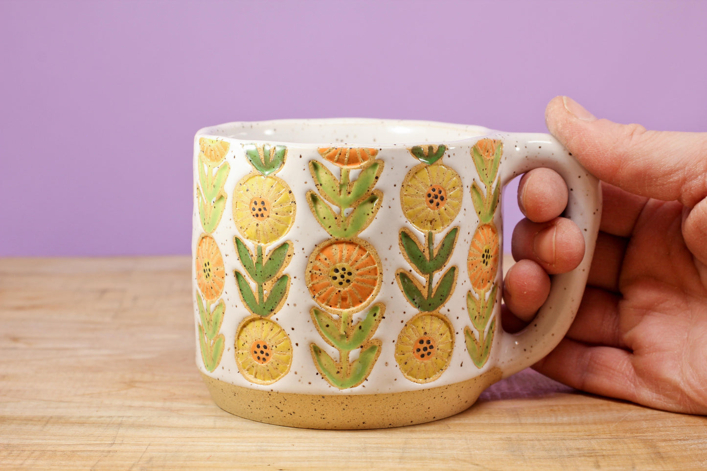 Flower Chain Mug #100 (13.5 oz.)