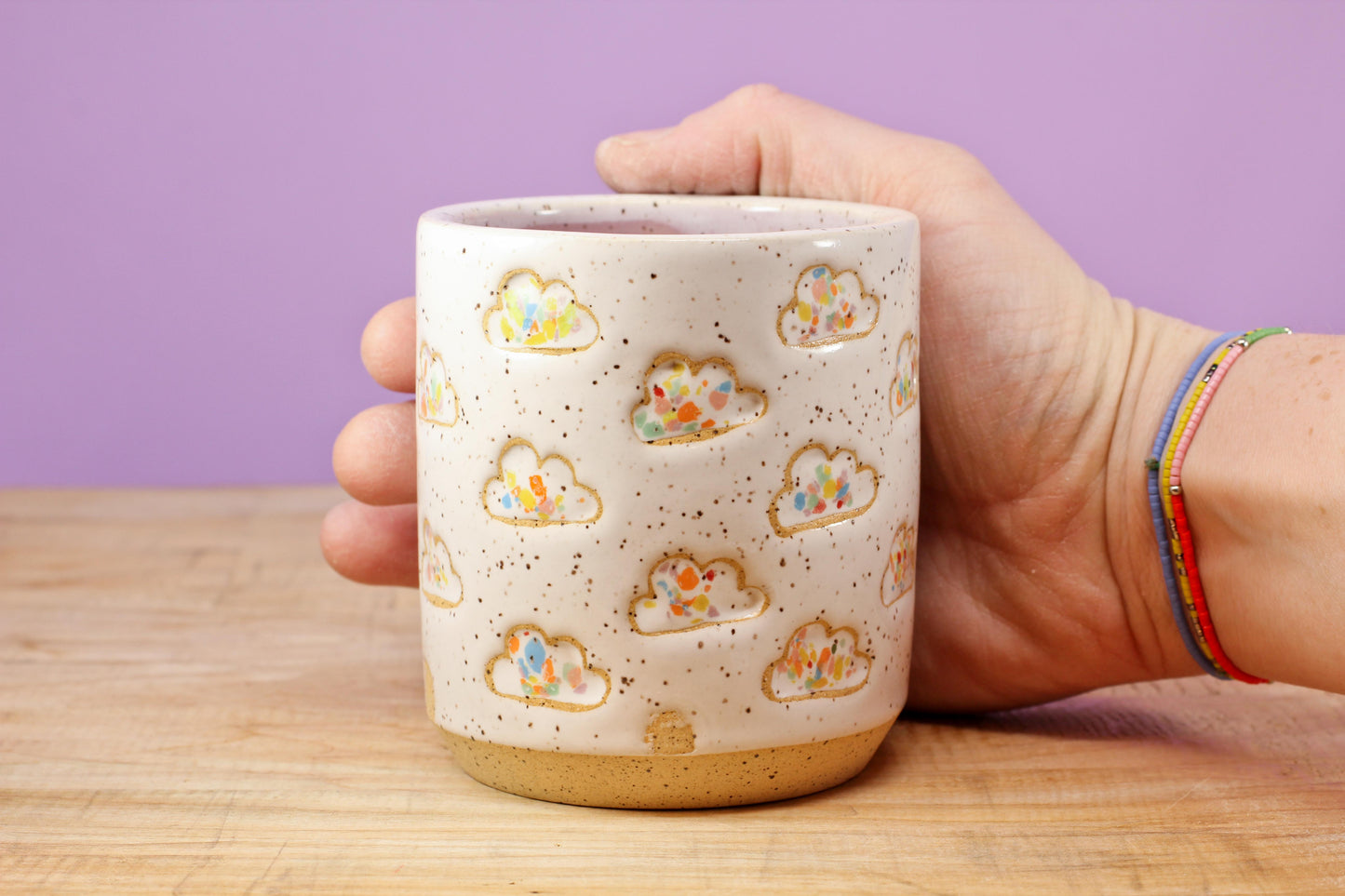 Candy Crush Cloud Tumbler-Purple #116- (9.5 oz.)