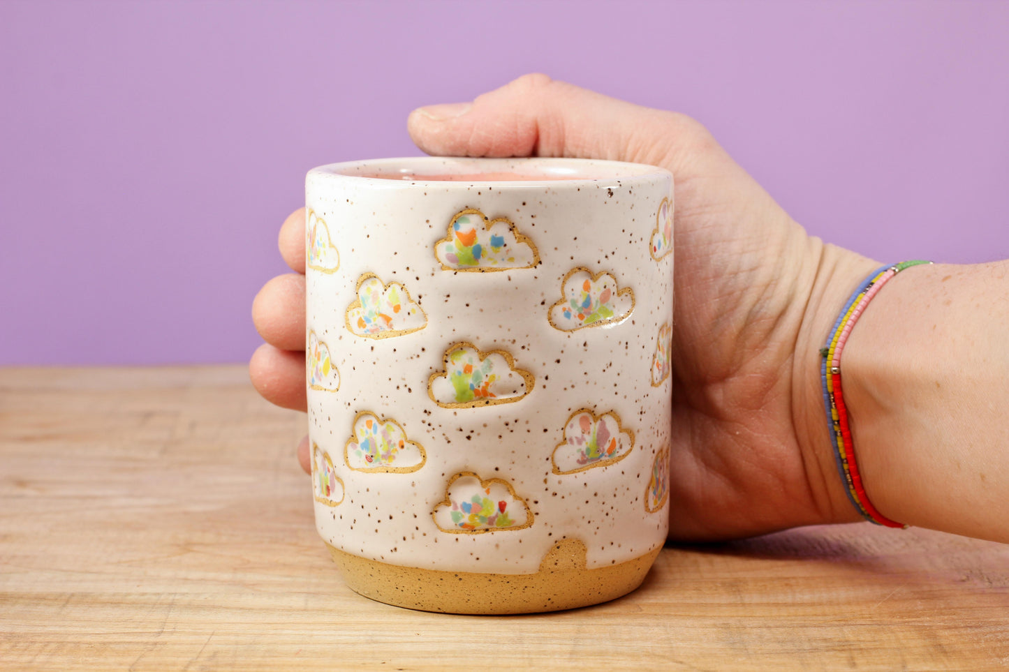 Candy Crush Cloud Tumbler-Pink #117- (8.5 oz.)