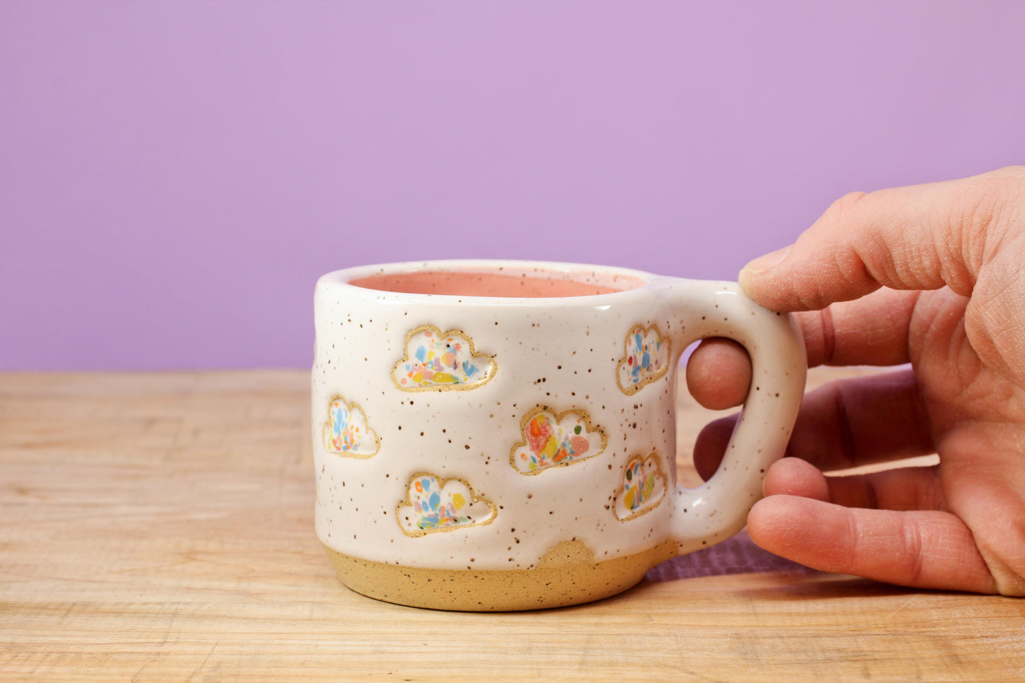Candy Crush Cloud MINI Mug-Pink #119- (6 oz.)