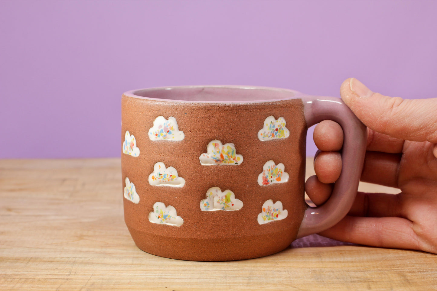 Candy Crush Cloud Mug-Purple #120- (10 oz.)