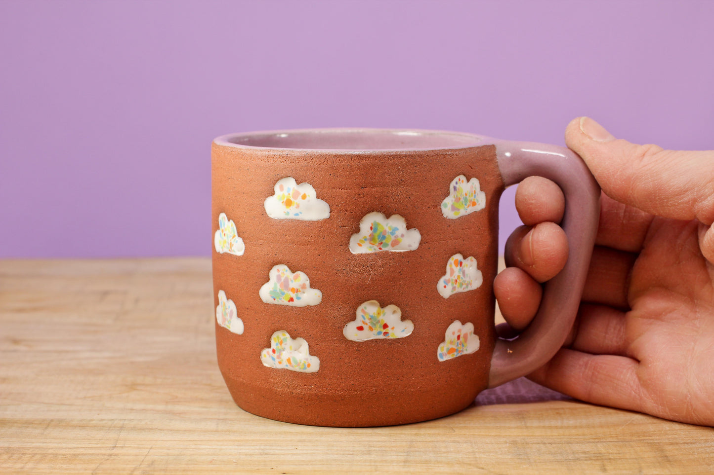 Candy Crush Cloud Mug-Purple #121- (9.5 oz.)