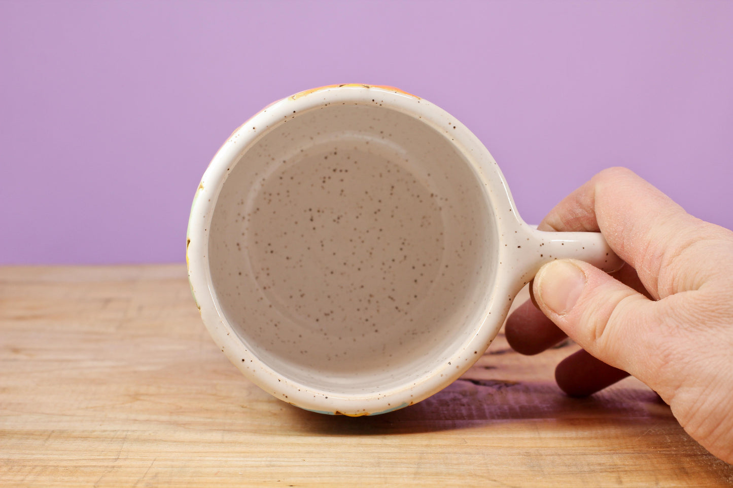 Sugar Cookie Flower Mug #123- (12.5 oz.)