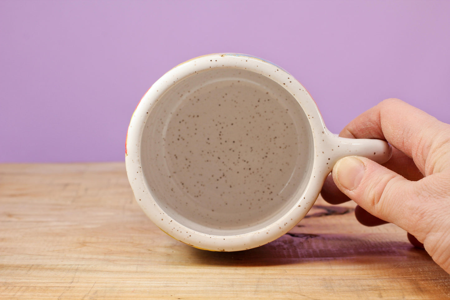 Sugar Cookie Flower Mug #124- (12 oz.)