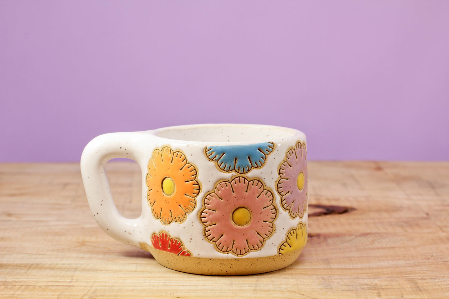 Sugar Cookie Flower MINI Mug #129- (6 oz.)