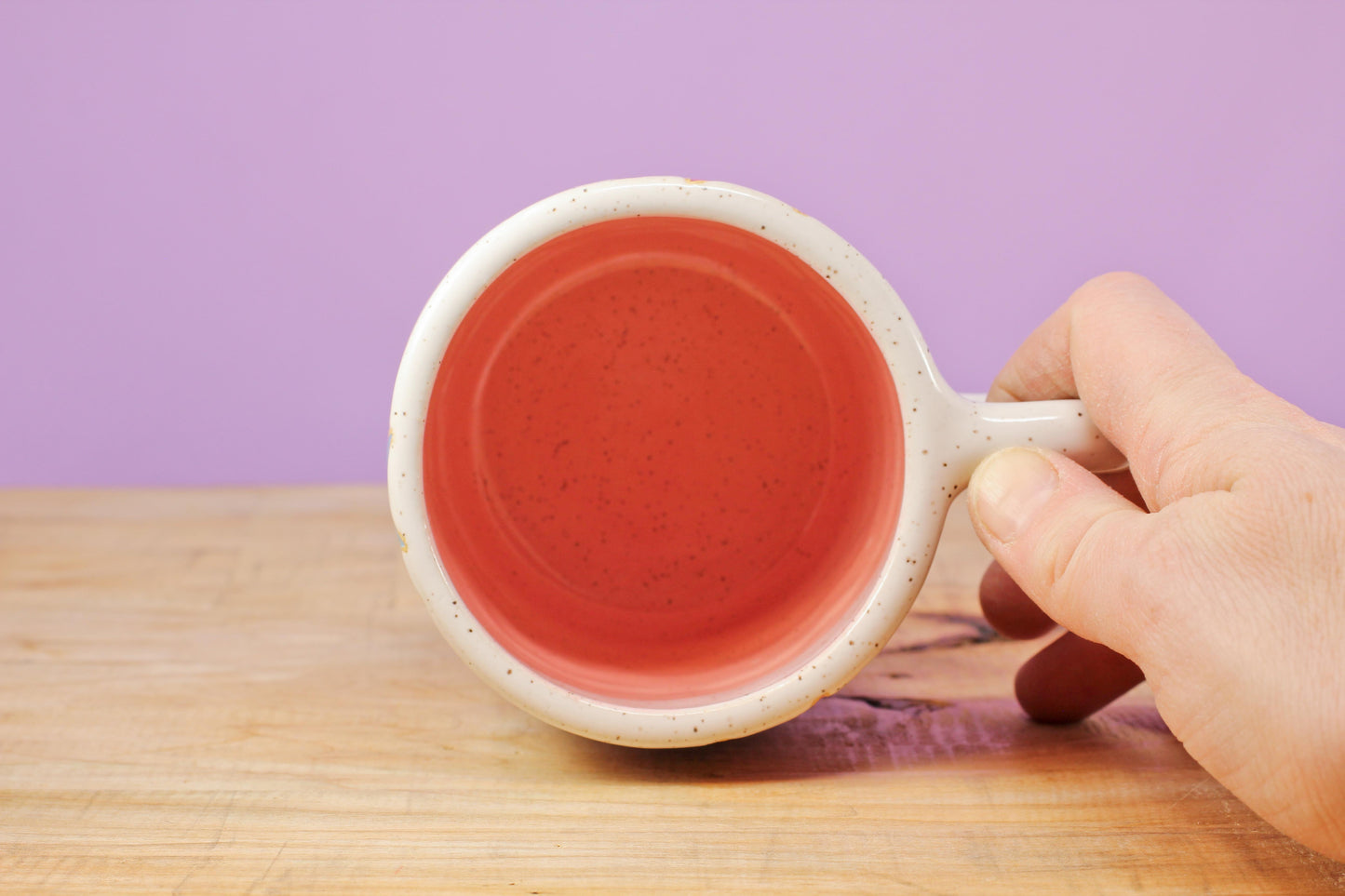 Star Block Quilt Mug-Pink #132- (11 oz.)