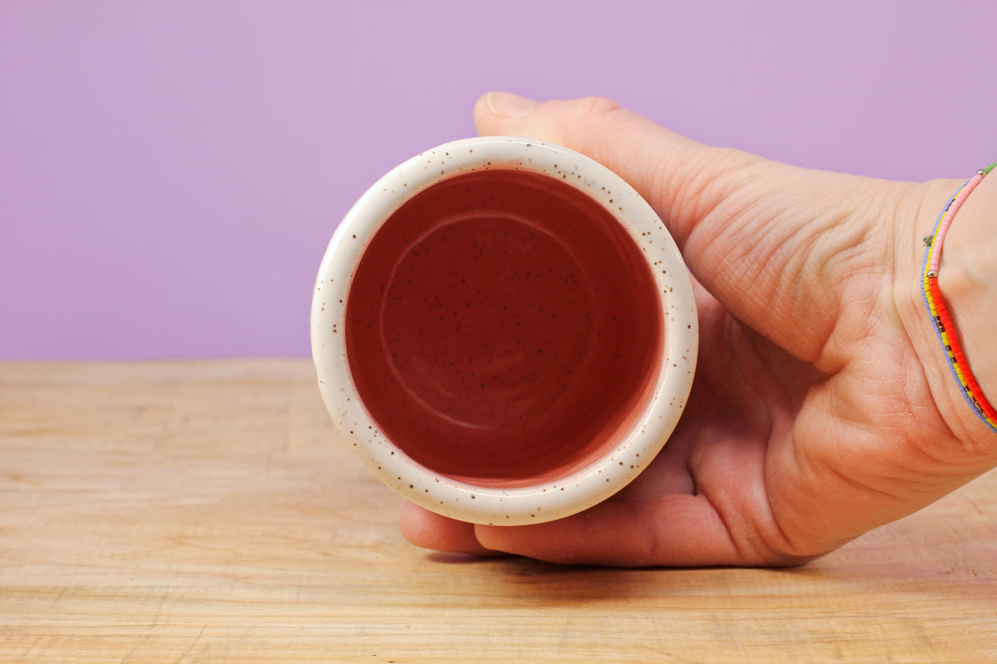 Star Block Quilt Tumbler-Pink #135- (9 oz.)