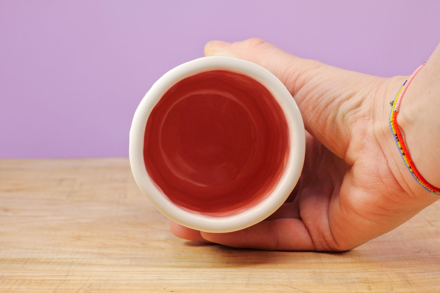 Stemmed Flower Tumbler-pink #143- (10 oz.)