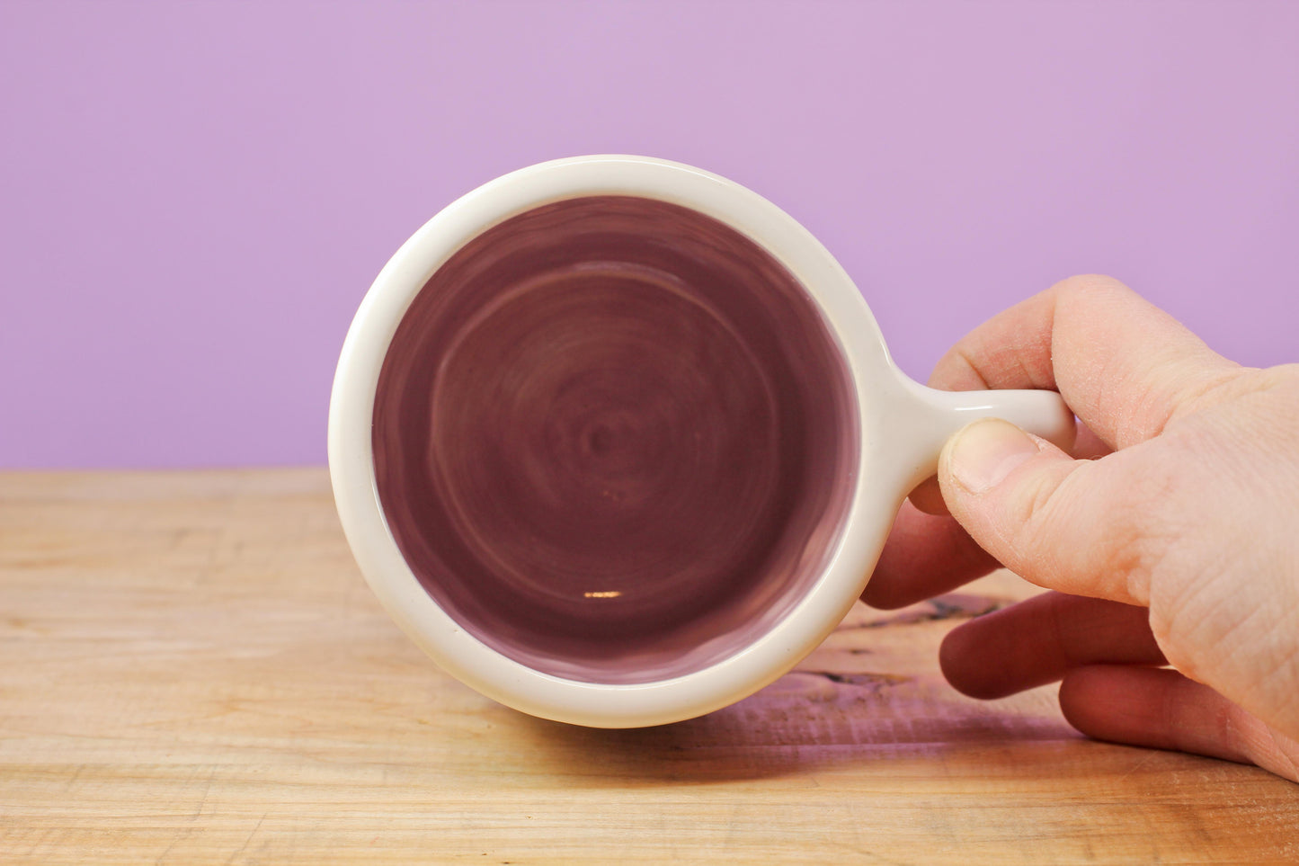 "Tiny Flower" Mug-Purple #149- (11.5 oz.)